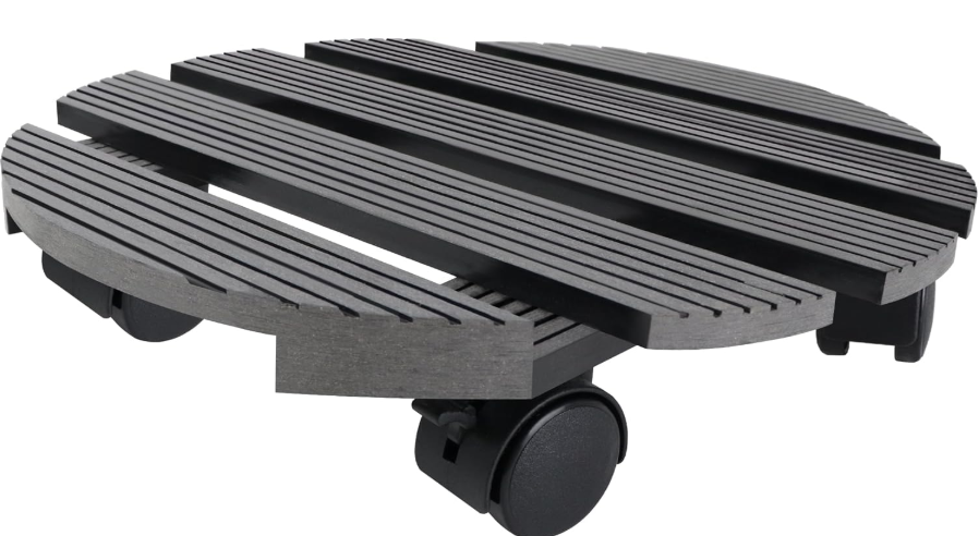 Carrello per piante tondo diametro 30cm, portata 100 kg