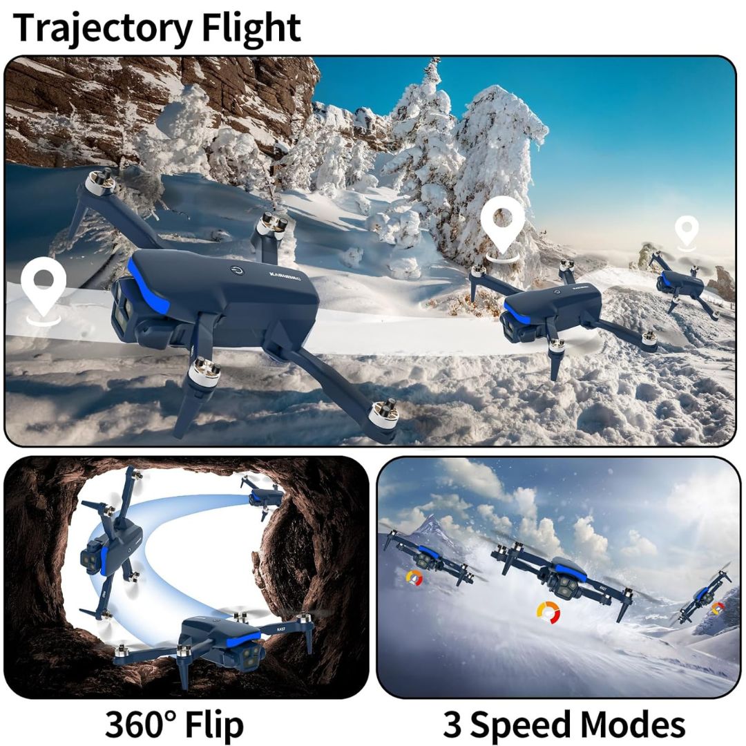 Drone K417 con dual Telecamera 1080P