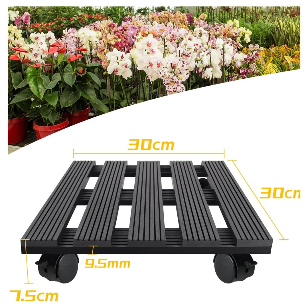 Carrello per piante, 30x30, portata 100 kg