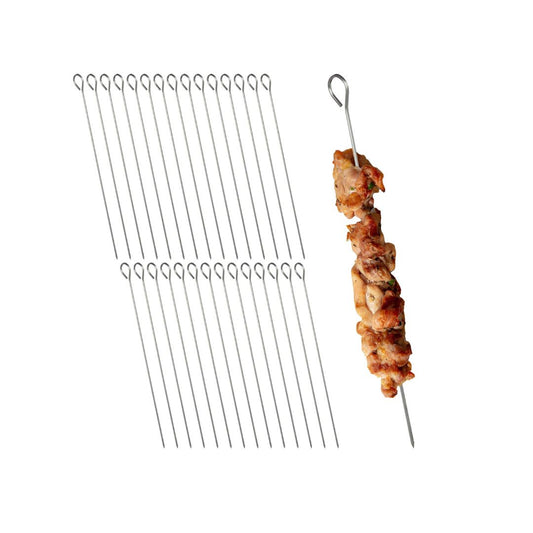 Spiedini acciaio inox per arrosto Kit 30 P.Z.