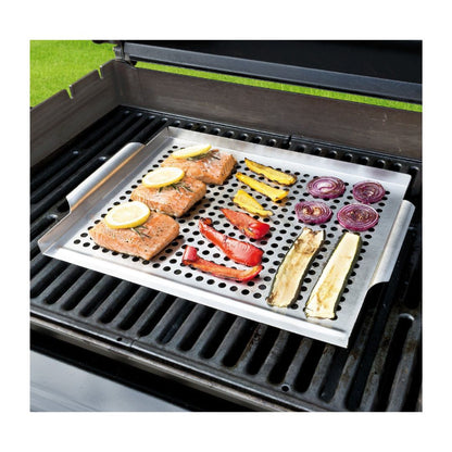 Vassoio barbecue in acciaio inox